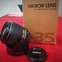 Nikon Nikkor AF-S 35mm f1.8 G ED FF FX