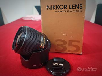 Nikon Nikkor AF-S 35mm f1.8 G ED FF FX