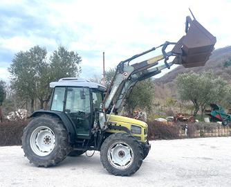 Trattore cabinato HURLIMANN modello XA - 658 T