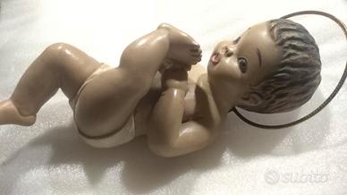 Antico bambinello cm.21