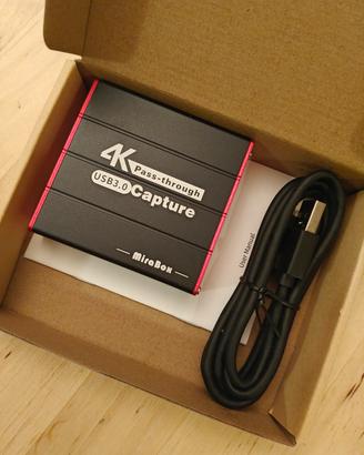 Mirabox Scheda Acquisizione Video USB 3.0