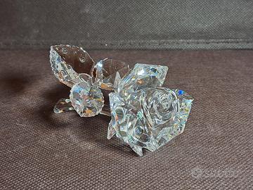 Swarovski bocciolo di rosa