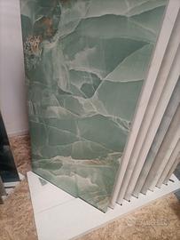 piastrella amando verde lucido 60x120 rett