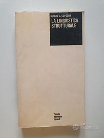 La linguistica strutturale - Einaudi 1966
