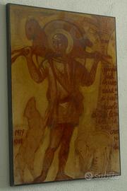Riproduzione del quadro Buon Pastore Kiko 1979
