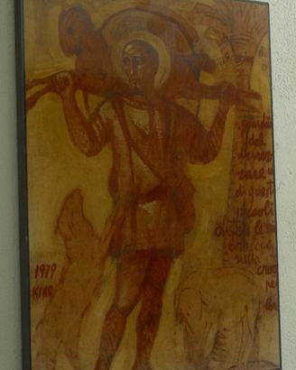 Riproduzione del quadro Buon Pastore Kiko 1979