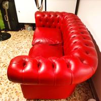 Divano Chesterfield 2 Posti rosso