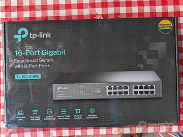 Switch TP-Link 16 Porte - 8 Poe+