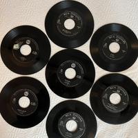 Lotto di 7 dischi 45 giri Vintage (vedi lista)