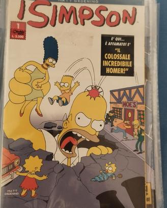 collezione fumetti Simpson 