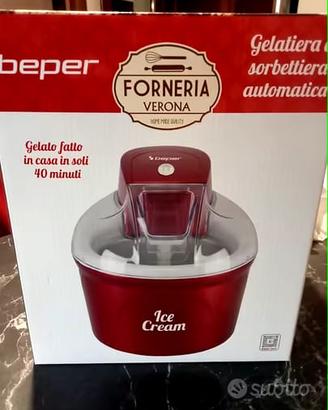 Gelatiera e sorbettiera automatica Beper 