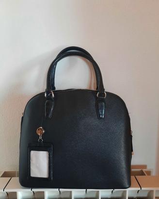 Borsa donna nera, a mano/tracolla