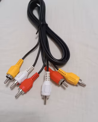 Cavo Audio Video 3 RCA Maschio-Maschio 