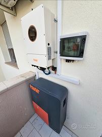 fotovoltaico inverter 5kwh wifi + batteria 10kwh