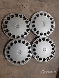 4 BORCHIE da 13" USATE ORIGINALI ALFA ROMEO 75