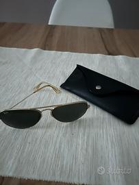 Ray ban a goccia verdi originali