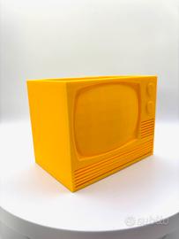 Porta Telecomando Retro Mini TV - Stampa 3D