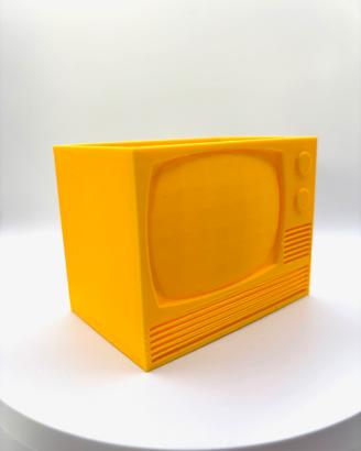 Porta Telecomando Retro Mini TV - Stampa 3D