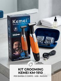 Tagliacapelli regolabarba kemei  km-1910. Nuovo Si