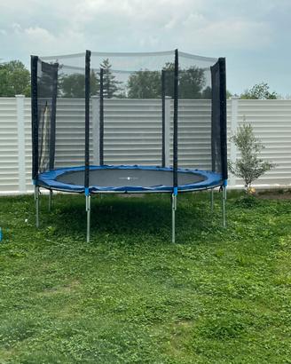 Trampolino da Esterno, Trampolino Bambini 305cm