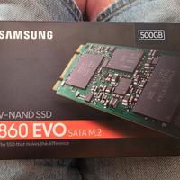 Samsung 860 EVO SATA M.2 SSD 500gb nuovo