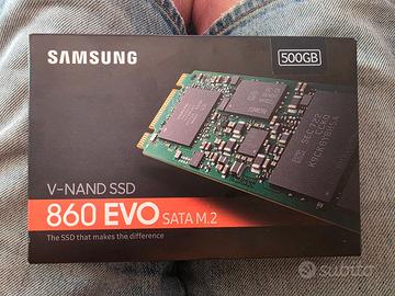 Samsung 860 EVO SATA M.2 SSD 500gb nuovo