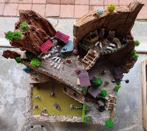 Presepe pezzo unico 41x52x57