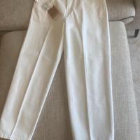 Pantalone donna bianco