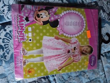 costume di carnevale Minnie rosa