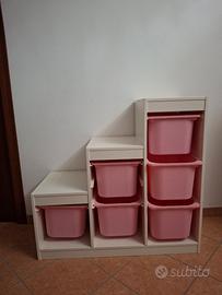 scaffale giochi bimbi