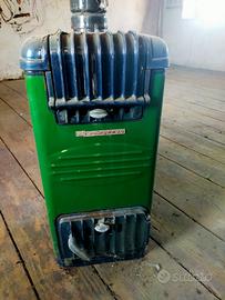 stufa vintage a legna