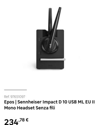 epos sehnheiser impact D 10 USB ML EU II 