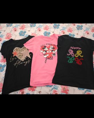 set 3 maglie donna
