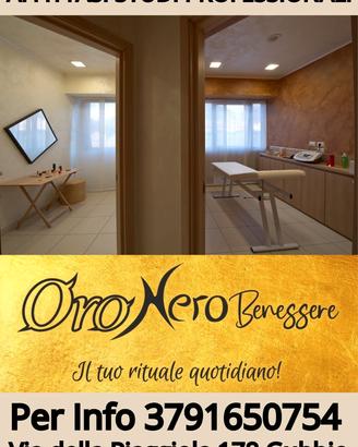 Locali arredati per professionisti del benessere