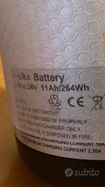 Batteria E/Bike litio