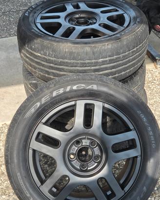 4 ruote 205 55 r16 Debica 90%