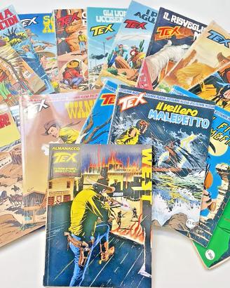 Lotto Fumetti Tex 17 Pezzi 1970 2013 Tex Gigante