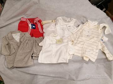 set cerimonia+tutine bambino 6-9 mesi