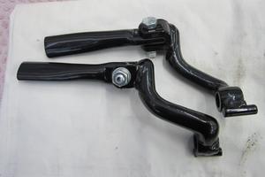 Coppia Pedane Pilota Benelli Motobi Guzzi 125 250