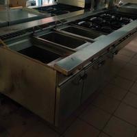 Cuocipasta a gas già smontati