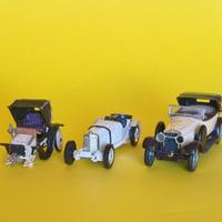 Lotto Recupero Scala 1/43: Fiat, Hispano Suiza, Me