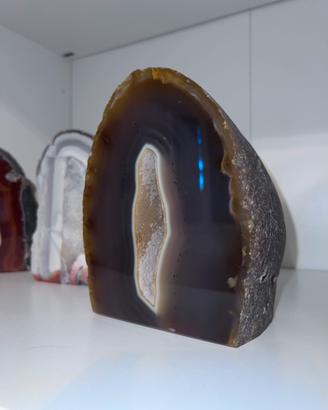 Geode di Agata Naturale tagliato e lucidato - 1,9k