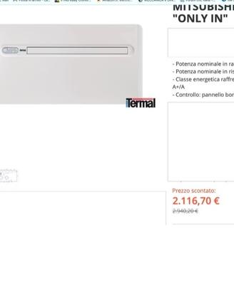 condizionatore senza unità esterna 