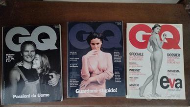 GQ numero 1 numero 2 e numero 3 per collezionisti 