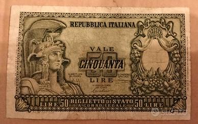 Italia-50 lire(31/12/1951)
