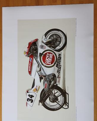 Suzuki RGV Γ 500 - Poster giapponese