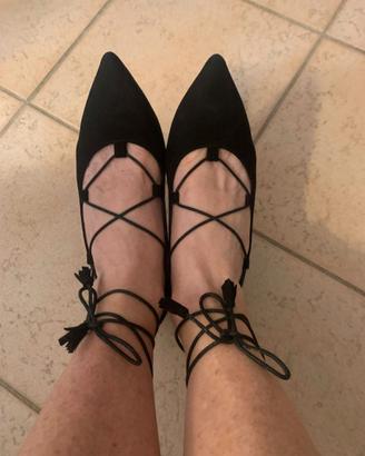 Scarpe tacco nere