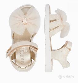 Nuovi Sandali Guess Bambina con fioco Beige 26