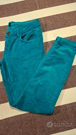 pantaloni velluto Stile Benetton donna 