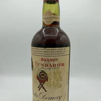 Bottiglia magnum vintage brandy Fundador anni '60